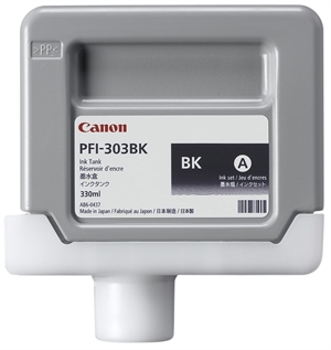 Canon PFI-303 BK Nero - Cartuccia di inchiostro da 330 ml